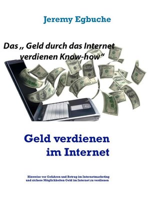 cover image of Geld verdienen im Internet